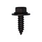 Auveco 6.3-1.81 x 20mm Hex Washer Head Sems - Black Polyseal, 50PK 12351 - alternate 1