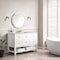 James Martin Vanities Breckenridge 48'' S Vanity, Bright White w/ Ethereal Noctis Top w/FreePower Wireless Charger 330-V48-BW-FENC - alternate 7
