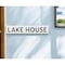 Homeroots 5" X 24" White Lake House Metal Wall Decor 489621 - alternate 2