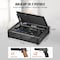 Vevor Gun Safe for Pistols Biometric Gun Safe with 3 Access Ways for 2 Pistols SS-SQH01 - alternate 5