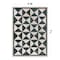 World Rug Gallery Geometric Diamond Washable Non Slip Area Rug 5 ft x 7 ft Cream WR74CREAM5X7 - alternate 4