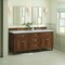 James Martin Vanities Lorelai 72''D Vanity, Mid-Century Walnut w/ Jasmine Pearl Silestone Top w/FreePower Wireless Charger 424-V72-WLT-FEJP - alternate 4