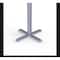 Correll Round Cafe Table, 42 in W, 42 in L, 42 in H, Particleboard Top, Cherry SXB42R-21-98-21 - alternate 3