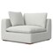 Homeroots 161in Gray Fabric Modular Wood Sofa 641865 - alternate 3