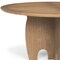 Homeroots 59" Brown Solid Wood Pedestal Base Round Top Dining Table 604027 - alternate 7