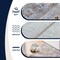 Jonathan Y Kisara Oushak Style Distressed Border Non-Slip Machine-Washable Khaki/Gray 3 ft. x 5 ft. Area Rug PTN101F-3 - alternate 3