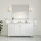 James Martin Vanities Chicago 60 in. Single Vanity, Glossy White, w/ 3 CM Carrara Marble Top 503-V60S-GW-3CAR - alternate 3