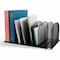 Safco Desktop Separator, Black, Steel, 19 1/4 in W, 11 1/2 in L, 8 1/4 in H, 8 Number of Compartments 3253BL - alternate 1