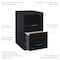 Space Solutions 14.25 in W 2 Drawer Vertical File Cabinet, Black 14341 - alternate 9