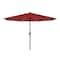 Pure Garden Patio Umbrella with Solar Lights, Red 50-LG1174 - alternate 1