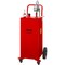 Vevor Fuel Caddy Fuel Storage Tank 30 Gallon 4 Wheels with Manuel Pump, Red VV-SYJYC-013 - alternate 1