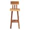 Bali & Pari Luli Solid Suar Wood Bar Stool 261-14333-ZORO - alternate 6