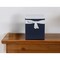 Homeroots 12" Blue Fabric Basket 364161 - alternate 6