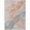 Homeroots 8' X 10' Salmon And Gray Abstract Washable Indoor Outdoor Area Rug 631854 - alternate 5
