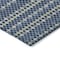 Homeroots 3' X 5' Navy Blue And Mint Green Striped Washable Indoor Outdoor Area Rug 610546 - alternate 4