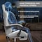 Yssoa Racing Video Backrest and Seat Height Recliner Gaming Office High Back Computer Ergonomic Adj FNCHARGAME01GWFR - alternate 7
