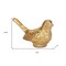 Homeroots 5" Gold Cast Iron Bird Figurine 612457 - alternate 4