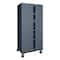 Sandusky Lee Heavy Duty Mobile Welded Steel Storage Cabinet, 36x24x72, Charcoal TA4R362472-02 - alternate 1