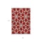 Homeroots 8' X 10' Red And Ivory Geometric Washable Indoor Outdoor Area Rug 613046 - alternate 5