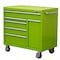 Viper Tool Storage 41-Inch 9-Drawer Rolling Tool Cabinet with Power Tool Drawer, Lime Green V4106LGR - alternate 3