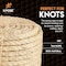 Xpose Safety Sisal Rope, 1/2 In Thick Rope, Heavy Duty Durable Natural Fiber Rope 1/2 x 100Ft SR12-100-X - alternate 5