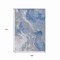 Homeroots 9' X 12' Blue And Ivory Abstract Washable Indoor Outdoor Area Rug 617624 - alternate 5