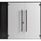 Vdomdoors Aluminum Double Doors Dekton 0118 Natural Noir 1 Sidelight Entry Door Ceramic W84xH80) Left hand In DEKTON0118DEXD-NOIR-W72+12xH80-LH-I - alternate 2