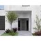 Vdomdoors Aluminum Door Iron 0188 Black Entry Steel Metal Classic Painted 62 x 80 (14+36+14 x 80)-Left Inswin IRON0188EXD-BLK-W14+36+14xH80-LH-I - alternate 2
