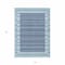 Homeroots 10' X 14' Sky Blue And Denim Blue Striped Washable Indoor Outdoor Area Rug 610509 - alternate 5