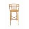 Bfm Seating Roatan, Aluminum Arm Barstool, Synthetic Weave And Natural Bamboo Finish PH28B-NT - alternate 3