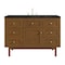 James Martin Vanities Laurent 48" Single Vanity, Honey Oak w/ 3 CM Phantome Eclos Top 545-V48-HNO-3PHT - alternate 1