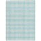 Homeroots 10' X 14' Aqua And Ivory Plaid Washable Indoor Outdoor Area Rug 595456 - alternate 4