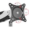 Siig GAS SPRING ASSISTED FULL-MOTION TILT, SWIVEL, ROTATE, AND HEIGHT ADJUSTMENT SI CE-MT1H12-S1 - alternate 2