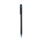 Uni-Ball Jetstream 101 Hybrid Gel Pen, Stick, Bold 1 mm, Blue Ink, Black/Blue Barrel, 12PK 1768012 - alternate 1