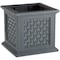 Pure Garden Rattan Style Outdoor Planter Box 14.65-Inch-Square Decorative Flower or Plant Pot 50-LG1471 - alternate 6