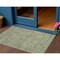 Homeroots 3' X 5' Artichoke Green Geometric Washable Indoor Outdoor Area Rug 607464 - alternate 1
