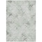 Homeroots 5' X 8' Artichoke Green And Ivory Geometric Washable Indoor Outdoor Area Rug 588263 - alternate 3