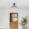 Jonathan Y Camila 14 in. 1-Light Classic Industrial Indoor/Outdoor Iron LED Semi Flush Mount, Matte Silver Blue JYL7617K - alternate 7