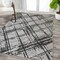 Jonathan Y Slant Modern Abstract Black/Gray 8 ft. x 10 ft. Area Rug SOR201D-8 - alternate 5