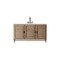 James Martin Vanities Portland 60'' S Vanity Whitewashed Walnut w/ Ethereal Noctis Silestone Top w/ Wireless Charger 620-V60S-WW-FENC - alternate 1