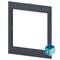 Siemens cover frame for door cutout 104.6 x 112.8 mm WxH accessory for: circuit 3VA9233-0SB20 - alternate 3