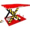 Pake Handling Tools Electric Hydraulic Scissor Lift Table, 4,400 lb. Capacity, 48''x48'' Platform, 36.25'' Lifting Height PAKHWBG204848 - alternate 1
