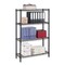 Whalen Four-Shelf Wire Shelving Unit, 36w x 14d x 54h, Black WS143654-4B - alternate 3
