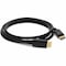 Add-On Addon 30.48Cm (1.00Ft) Displayport Male To Male Black Cable DISPLAYPORT1F - alternate 4