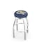 Holland Bar Stool Co 36" Chrome Georgia Tech Swivel Bar Stool, Accent Ring L8C2C36GATech - alternate 1