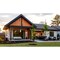 Z-Lite Fortis Sand Black 2 Light Outdoor Chain Mount Ceiling Fixture 5031CHB-BK - alternate 4