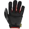 Mechanix Wear Work Gloves, Armortex(R) Palm, L, Black/Red MPT-52-010 - alternate 4