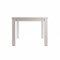 Homeroots 63" White Solid Wood Dining Table 518912 - alternate 5