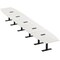 Skutchi Designs 22ft Boat Conference Table With Power | Harmony Series | 22 Person Meeting Room Table HAR-BOT-48X264-T.BK-WA7976-EBLK - alternate 1