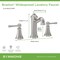 Symmons Braston Widespread Two-Handle Bathroom Faucet with Push Pop Drain Assembly (1.0 GPM) SLW5812STNPP - alternate 3